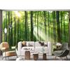 Natural Landscape Wallpaper Forest Wall Paper Sunny Forest Wall Mural Suitable For Children's Room Living Room Bedroom Mural