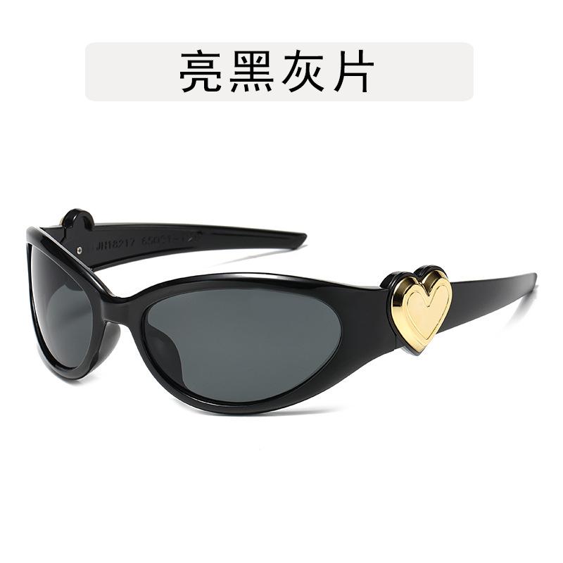 Sweet Style Sunglasses for Women Y2K Stylish UV Protection Outdoor Sun Glasses Korean Stylish Sunglasses Women