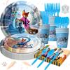Zootopia Themed Birthday Party Decorations, Children's Birthday Banners, Paper Plates, Paper Cups, Tissues, Tablecloths, Power Strips, Party Supplies