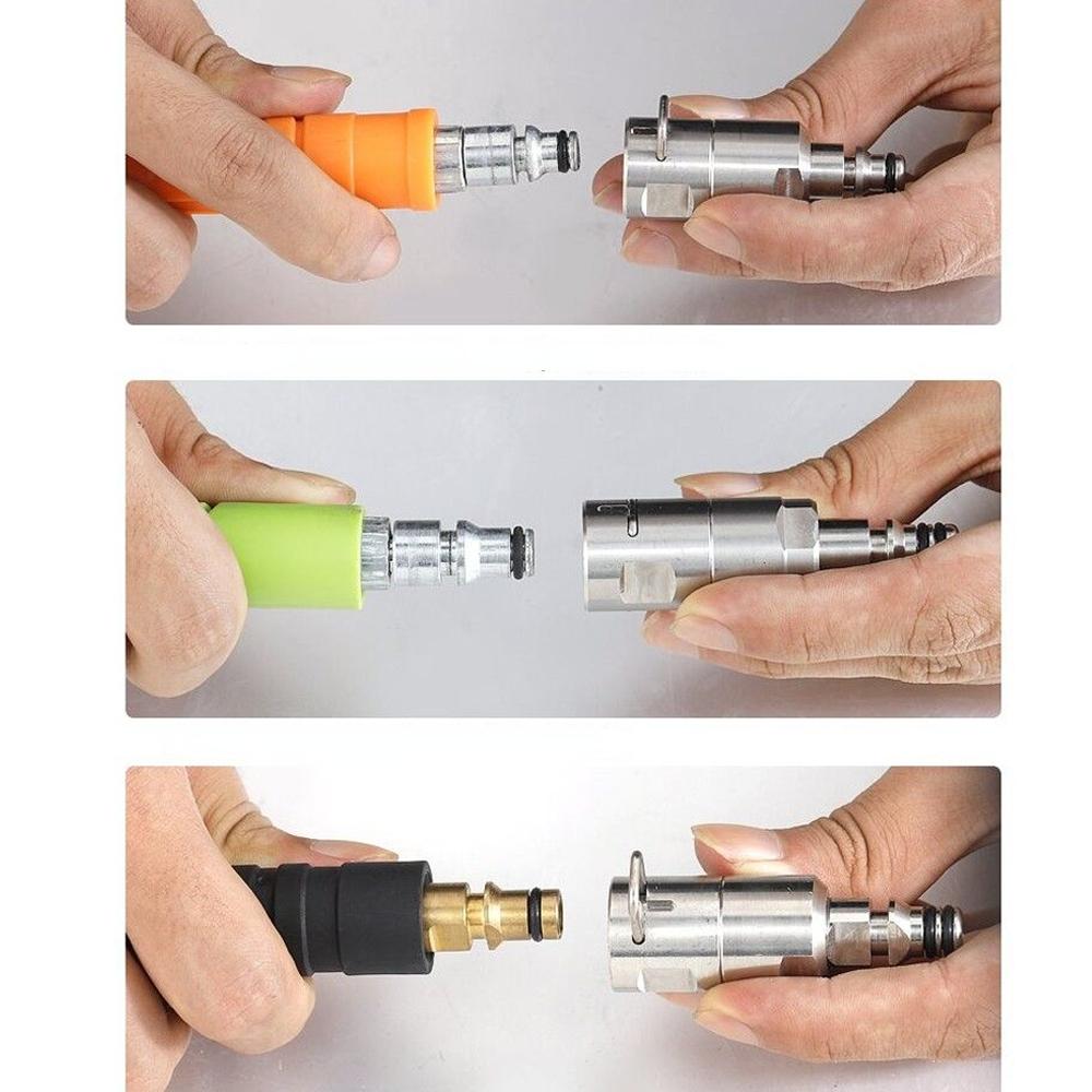 Anti Tangle Adapter Quick Connection High Pressure Water Gun Drain Pipe for Karcher Bosch Lavor Accessories High Pressure Washer