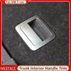 Нержавеющая сталь, внутренняя ручка багажника автомобиля, декоративная наклейка, накладка для Volkswagen VW T-roc 2017-2022, интерьер