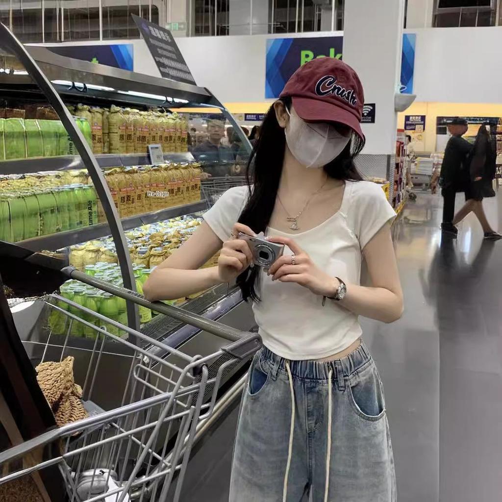 2024 Women's Slim Fit Short-Sleeve Summer Top: Stylish, Versatile & Casual