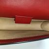[Pre-Owned] Sylvie Gold Buckle Striped Web Chain Leather Mini Shoulder Bag - Very Good #9GRSL1