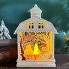 Yousheng Christmas House Wind Light Нежный светодиодный ночник Снеговик Санта-Клаус Лось Элемент Создает атмосферу Окружающее освещение Подвесные украшения на окна