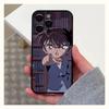 Чехол для телефона Аниме Детектив Конан Для Apple iPhone 15,14,13,12,11,Pro,X,XS,Max,XR,Plus,Mini Мягкий черный чехол