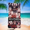 H-Helltaker Аниме Микрофибровое Одеяло Быстросохнущие Пляжные Полотенца Большой Размер Печать Супер Впитывающее Полотенце-Одеяло для Бассейна