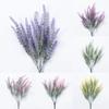 Plastic Provence Lavender Wedding Fake Plants Gifts Artificial Flowers  Table Decoration