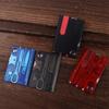 Light Magnifier Outdoor Multi Tool Card 12 In 1 Pocket Credit Card EDC Tool Gear Card Multi Tool