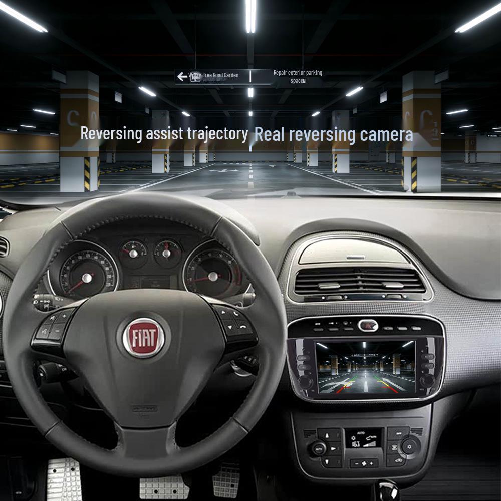 Автомобильная навигация Cross 7 дюймов с Bluetooth и CarPlay для Fiat Punto/Linea.