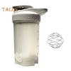 Protein Shaker Cup with Blender Ball 500ml Wide Mouth Shaker for Easy Mixing Portable Whey Protein Shaker Bottle for Sports Travel Camping