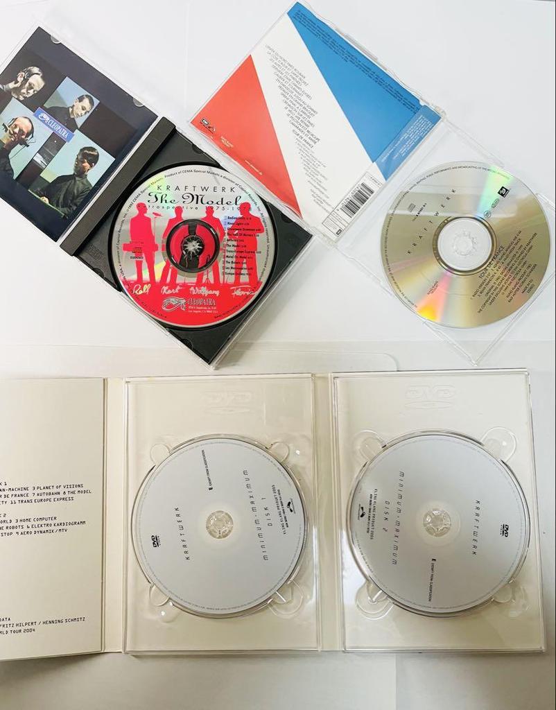 [USED] Kraftwerk 3 items “The Model” “Tour de France” “Minimum Maximum”