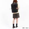 EASTBOY Square Backpack 32L Candle EBA90 Black x Beige 23 Japanese High School Bag