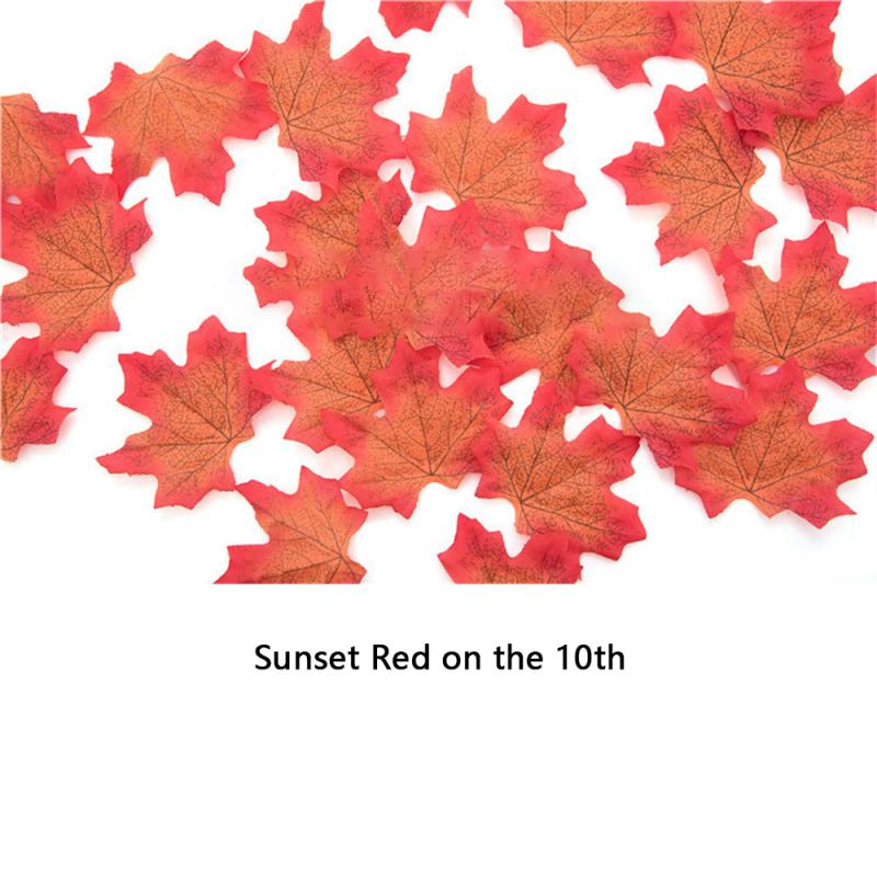 Декоративный кленовый лист 13 г Предпочтительный материал Имитация мастерства Искусственные праздничные принадлежности Кленовый лист 13 Дополнительно