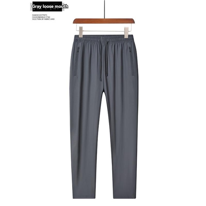 Мужские спортивные брюки Ice Silk Breathable, быстросохнущие, впитывающие пот, удобные, прохладные, высококачественные, для активного отдыха на открытом воздухе для мужчин