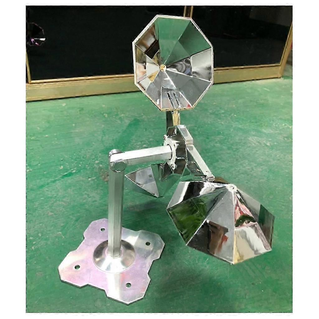 Animal Repeller, Reflective Wind-powered Rotating Bird Repeller, Multi-angle Adjustable Bird Repeller