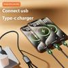 Разветвитель USB C для данных и зарядки с технологией OTG для клавиатур, мышей, камер и других устройств