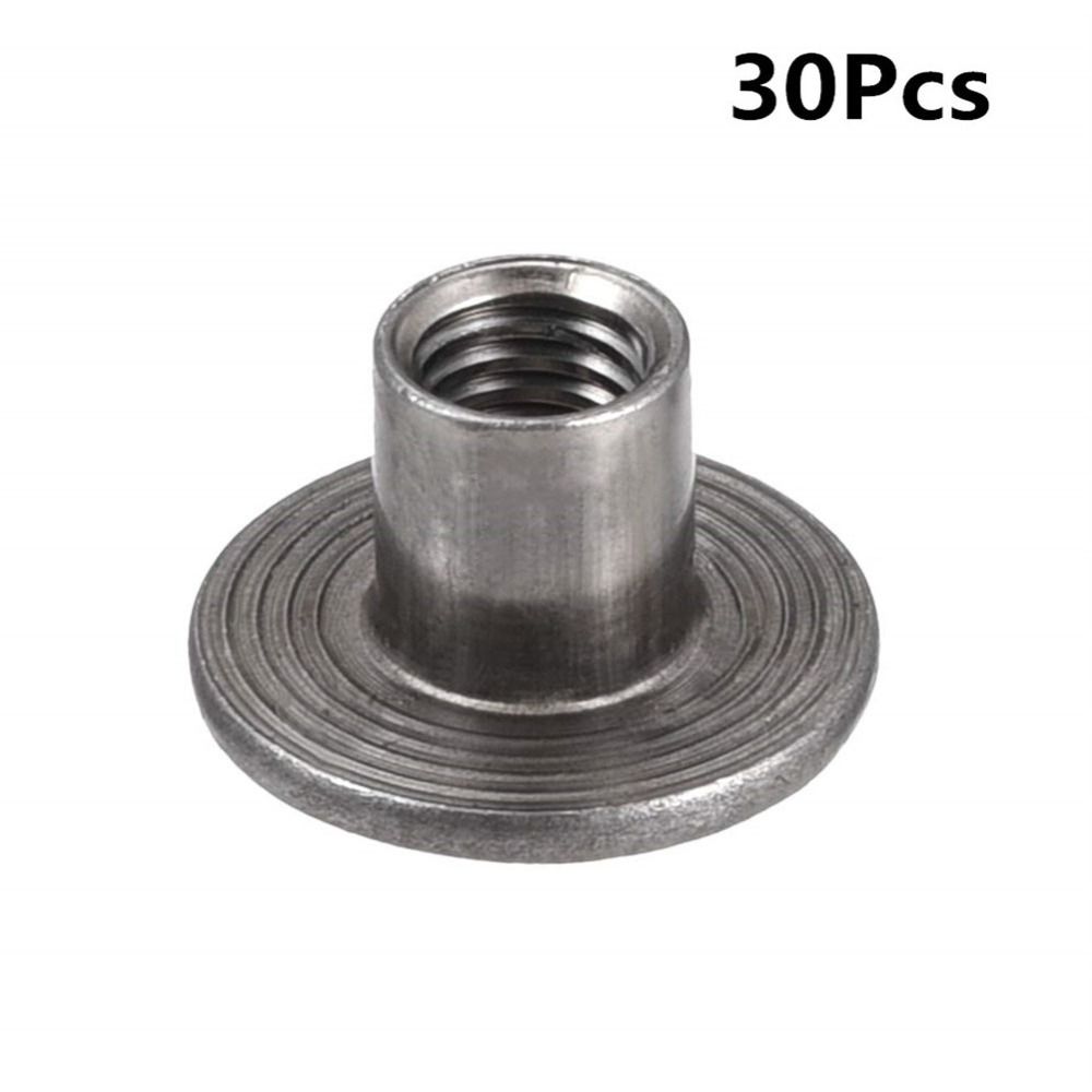 30 шт. M4 M5 M6 M8 M10 Т-образная гайка Фитинг Крепеж Аппаратные гайки Внутренняя резьба