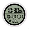 Compact Digital Clock for Shower, Wall Mounted Living Space