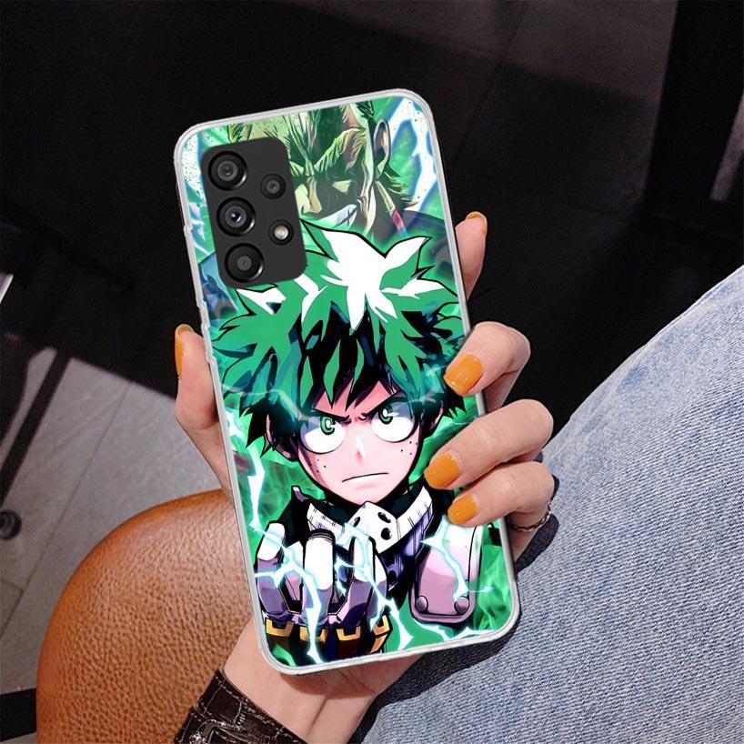 Чехол для телефона My Hero Izuku Deku для Samsung Galaxy A17 A16 A15 A14 A13 A57 A56 A55 A54 A53 A37 A36 A35 A34 A33 A26 A25 A24 A23 Gal