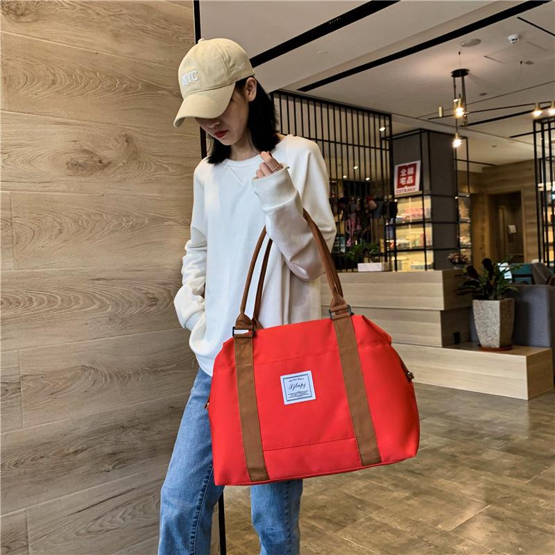 Персонализированная водонепроницаемая спортивная фитнес-дорожная сумка из Оксфорда - Большая вместимость, ручная кладь