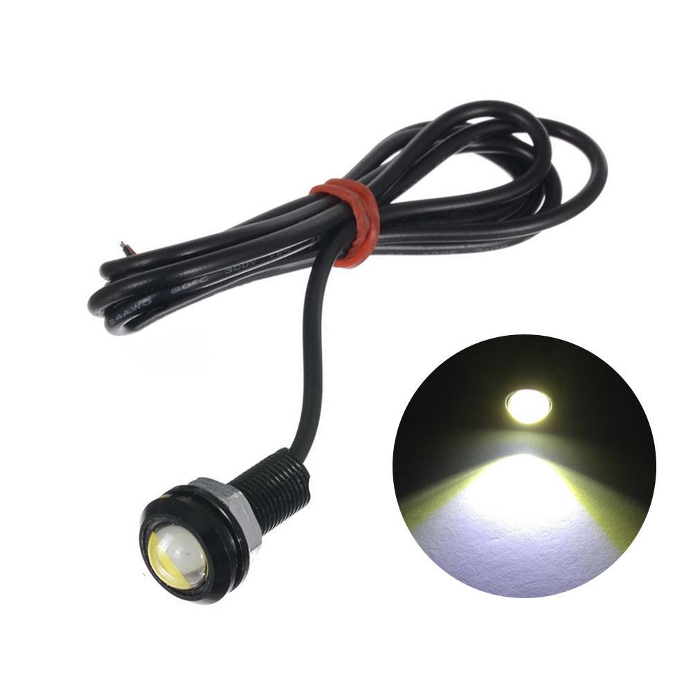 1 шт. 18 мм автомобильный Eagle Eye DRL светодиодные дневные ходовые огни сигнальные огни заднего хода автомобили светодиодные Ba S2N1