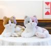 Трехцветная плюшевая игрушка котенок - Милый оранжевый кот, настольное украшение, кукла