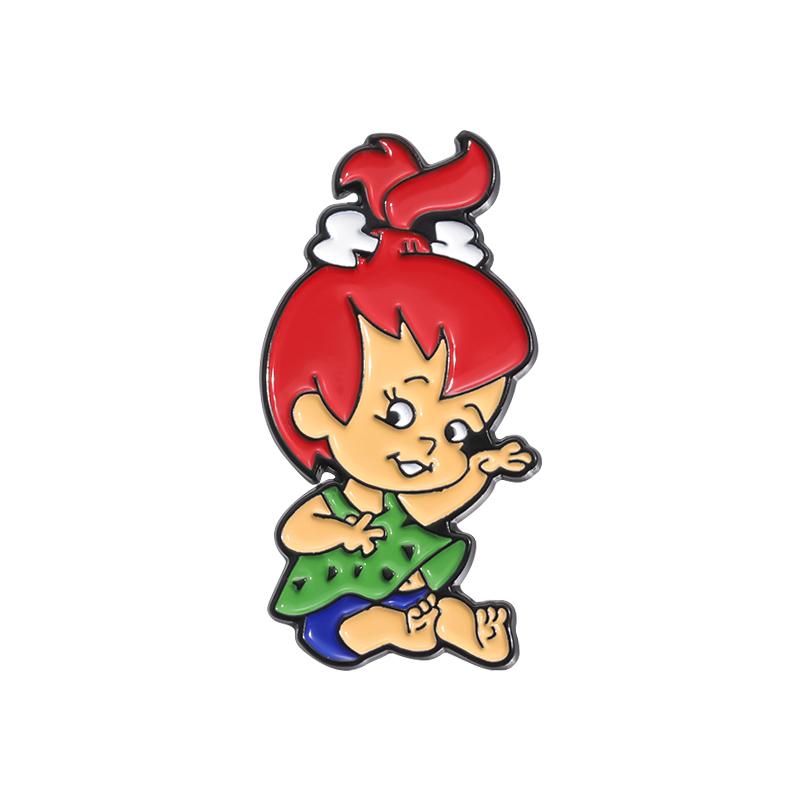 Cartoon Anime Characters Enamel Pins Custom Comedy Animation Brooches Lapel Badges Funny Jewelry Gift for Kids Friends