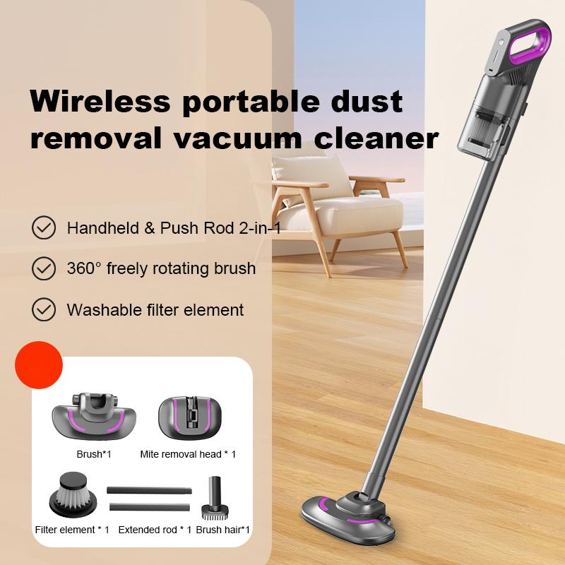 Home-use Household Appliances Portable Standing Vacuum Cleaner Handheld with 6500pa Strong Suction Cordless Vacuum Cleaner