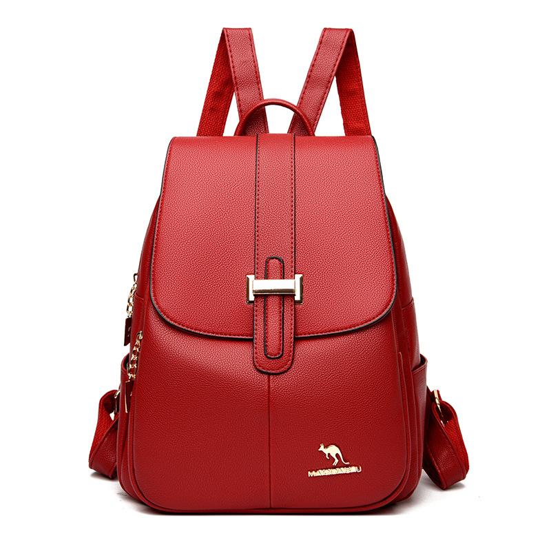 Новый стильный рюкзак, женский модный простой школьный рюкзак в студенческом стиле, повседневный женский рюкзак, дорожная сумка большой вместимости