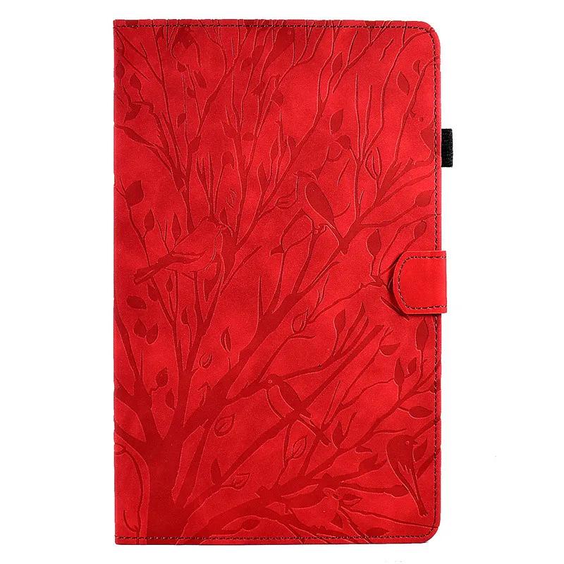 Чехол для планшета Galaxy Tab A 2016 10,1 дюйма SM-T580/T585 из тисненой PU-кожи, противоударный Funda для Samsung Tab A6 10.1 2016