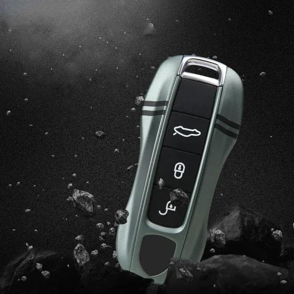 AABKR1 For Porsche Macan Modified Key Case 718 Cayenne Key Case Panamera Key Chain 911 Car Accessories