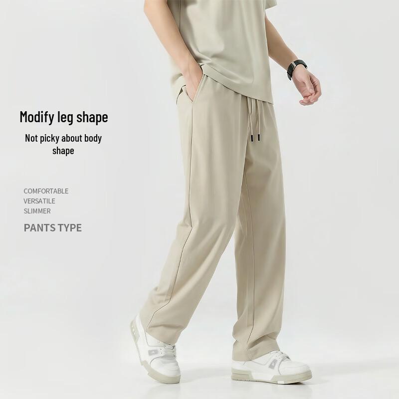 JEANSWEST LIFE Мужские летние повседневные длинные брюки на шнурке