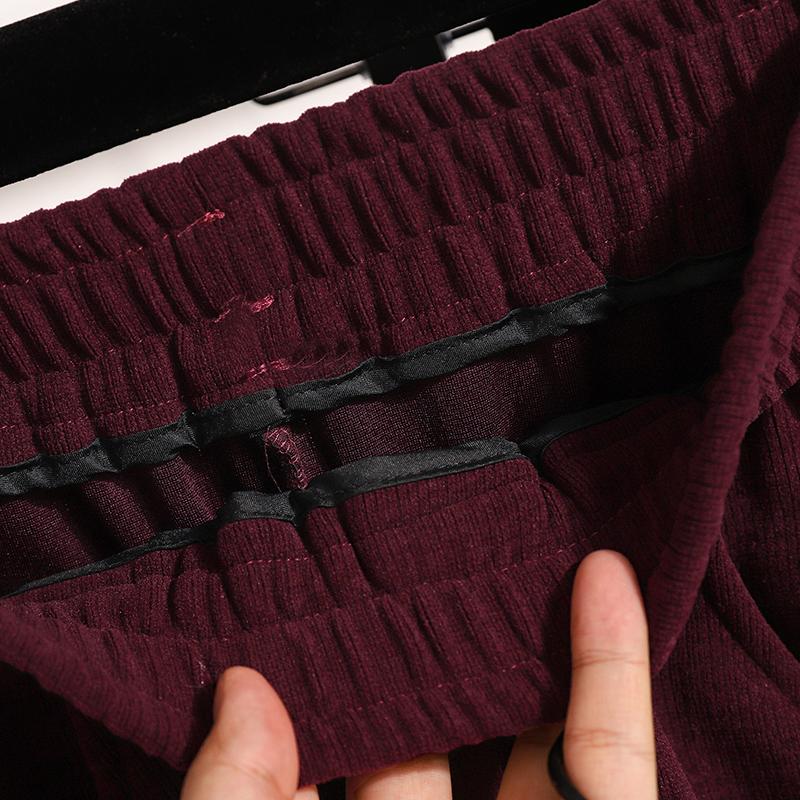 DIMANAF 2024 Осень Зима Плюс Размер Длинные Женские Юбки Однотонные А-силуэта Большие Размеры Женские Элегантные С Высокой Талией Новые Юбки