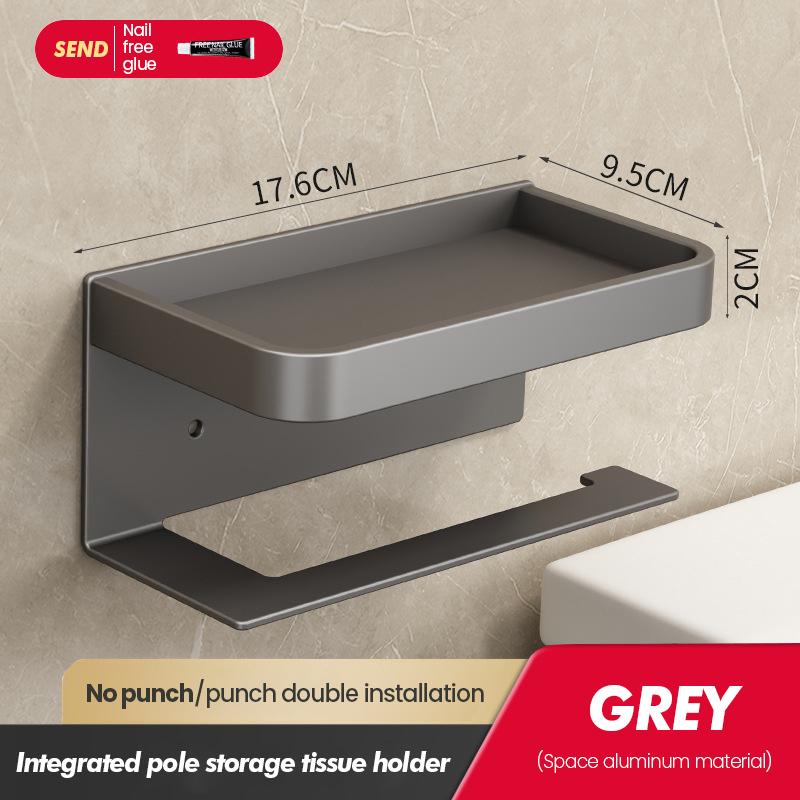 Настенный держатель для туалетной бумаги без перфорации, железный держатель для салфеток, стойка для хранения туалетной бумаги, бытовые товары для хранения