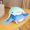 Adorable Blue Green Devil Ray Plush Toy Cartoon Batfish Doll For Kids Collectors