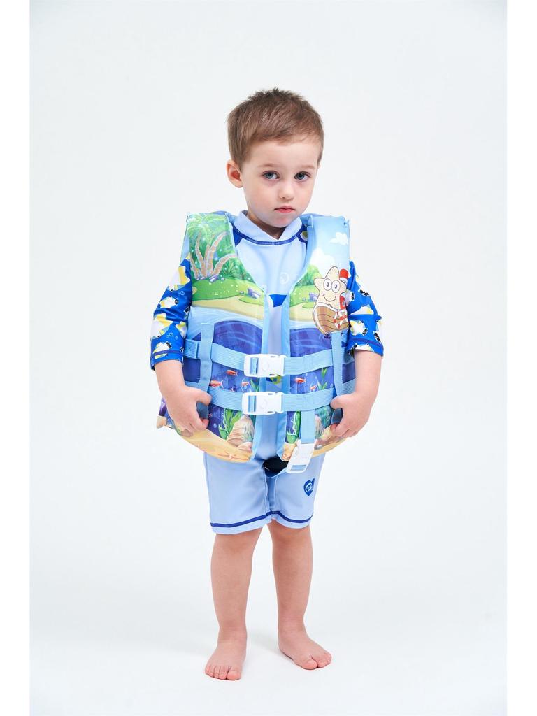 Детский спасательный жилет из пеноматериала с высокой плавучестью, идеально подходит для обучения плаванию