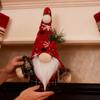 Christmas Gnome Doll Winter Festive Ornament Faceless Christmas Gnome Doll With Hat For Dining Table Mantel Nightstand Living