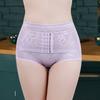 Кружевной Цветочный Послеродовой Формирователь Фигуры Застежка Бесшовное Нижнее Белье Линжери Трусики с Эффектом Подтяжки Ягодиц Женские