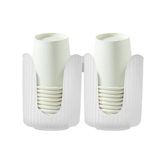 Plastic Cup Holder U-Shaped Grooves Opening Cups Cup Storage Keeping Top Counters Neat Anti-Slip