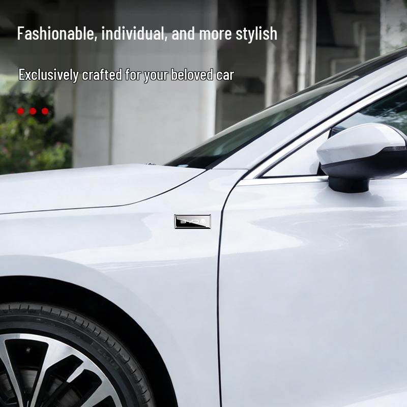 Metal Emblem Decorative Sticker for BYD Qin L/PLUS/EV/PRO Door Handle