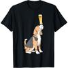 Футболка Бигль Футболка для любителей пива Футболка для крафтового пива Футболка