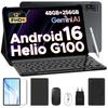 Doogee Планшет Tab E3+ с клавиатурой, Android-планшеты Helio G100, 32 ГБ + 256 ГБ / 2 ТБ, 2,4K AI-планшеты, 8800 мАч, Планшет с пером и чехлом