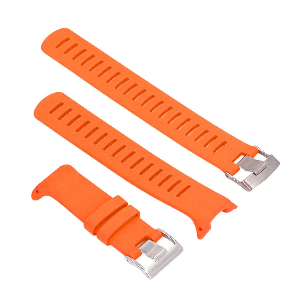 Сменный ремешок для часов для Suunto D4 D4i Novo, регулируемый, мягкий силиконовый, с застежкой из нержавеющей стали, браслет с инструментом для снятия