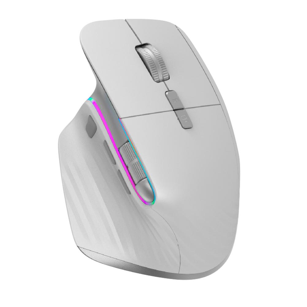 Multi-Device Wireless Mouse Ergonomic Bluetooth-Compatible 5.0 & 2.4G Gaming Mouse 1000-4000DPI Optical Gamer Mice for Laptop PC