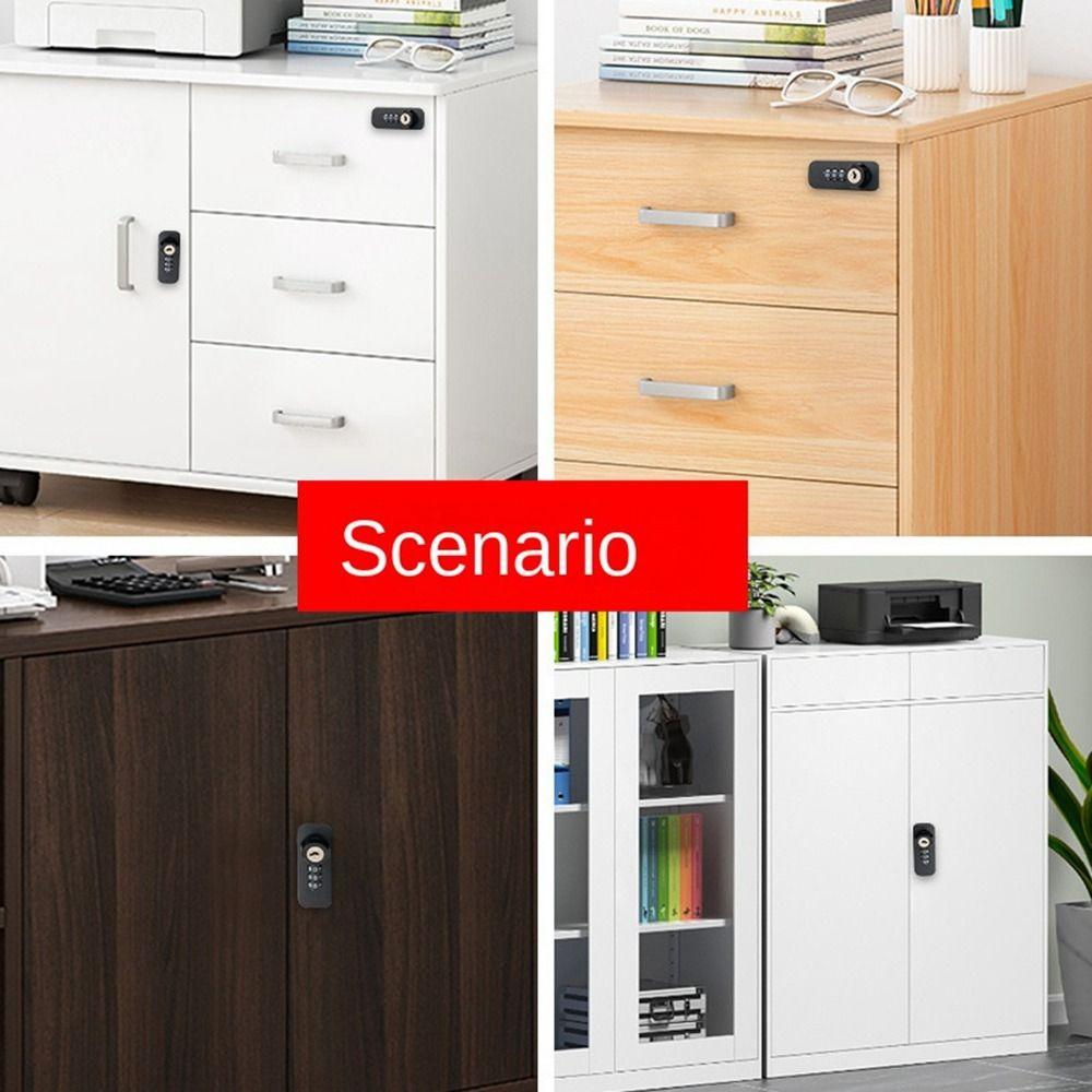 Цинковый сплав пароль замок 3 цифровой код замок ящик новый кодовый замок ящик шкафа