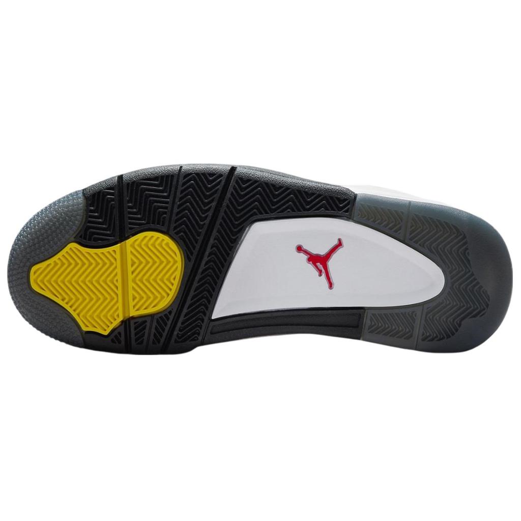 Jordan 4 Rm Премиум Белый Черный Дымчато-серый Огненно-красный Jordan IB8052-100