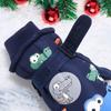 Non-slip Windproof Fleece Lined Skating Gloves Children Mittens Toddler Kids Mittens Snow Mittens