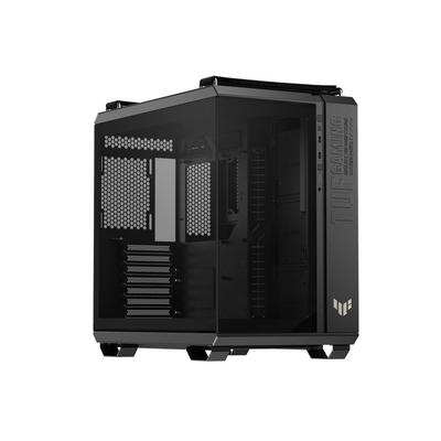 Корпус ASUS TUF Gaming GT502 Horizon ATX Mid-Tower Закаленное Стекло Двухкамерный Без стоек Черный Авторизованный Японский Дистрибьютор