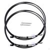 2x Throttle Remote Control Box Cable for Marine Outboard - 14 FT