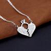 Love Necklace for Women Versatile Niche Heart Shape Light Luxury Beating Heart Pendant